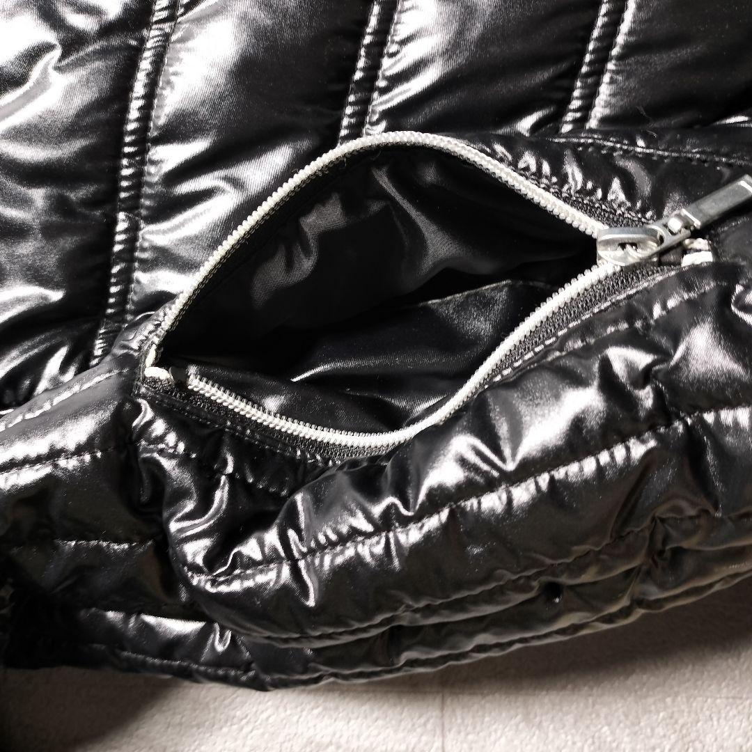 00s y2k ファーダウン 平成 お兄系 グランジ　2way 黒 ブラック