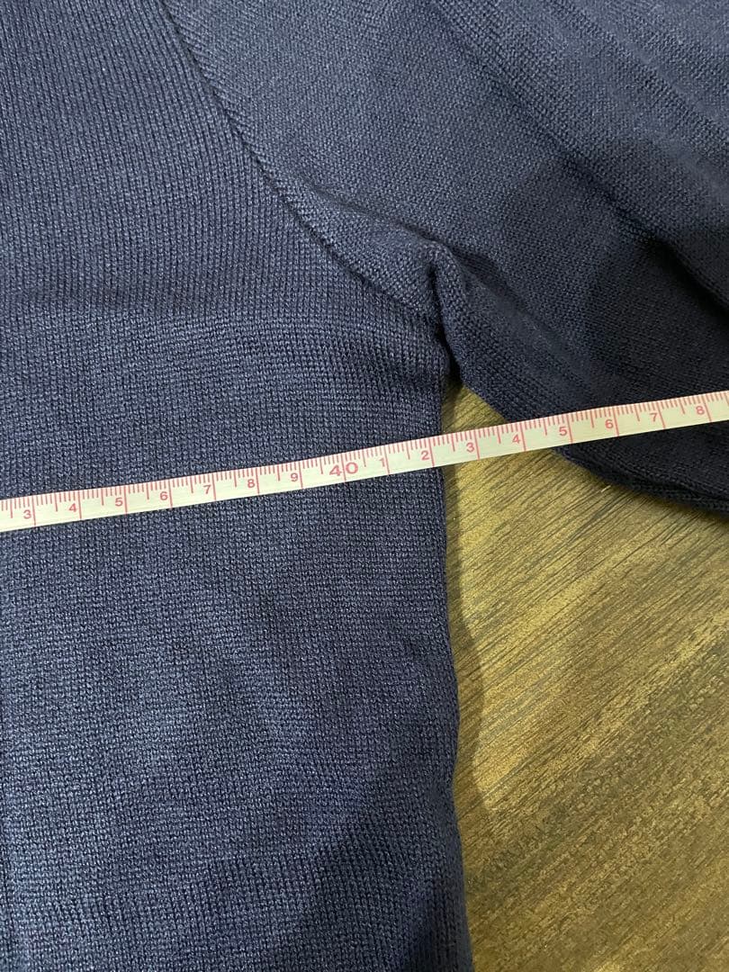 【新品・未使用】and per se ネイビー セーター M