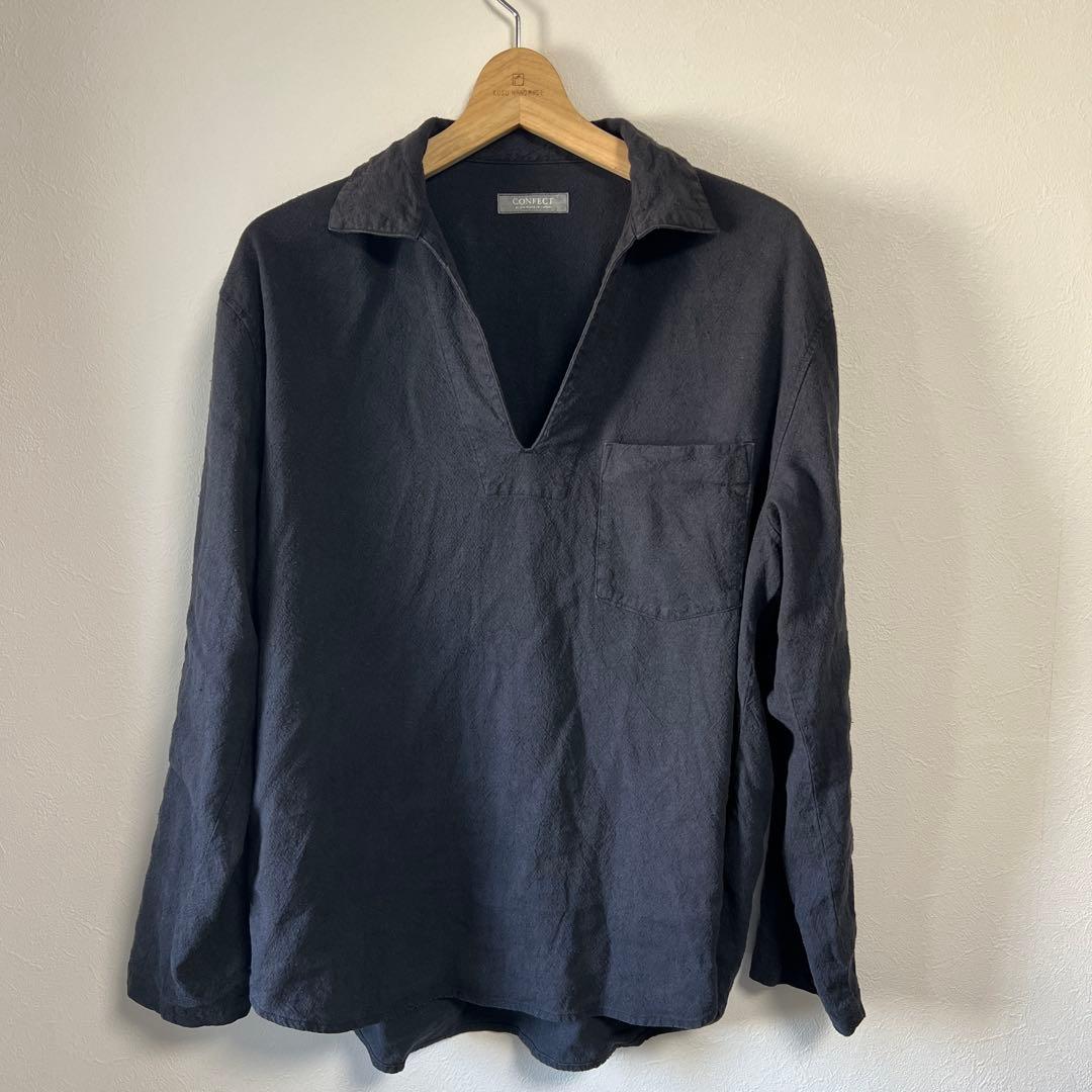 CONFECT リネンシルクネッププルオーバー サイズ3