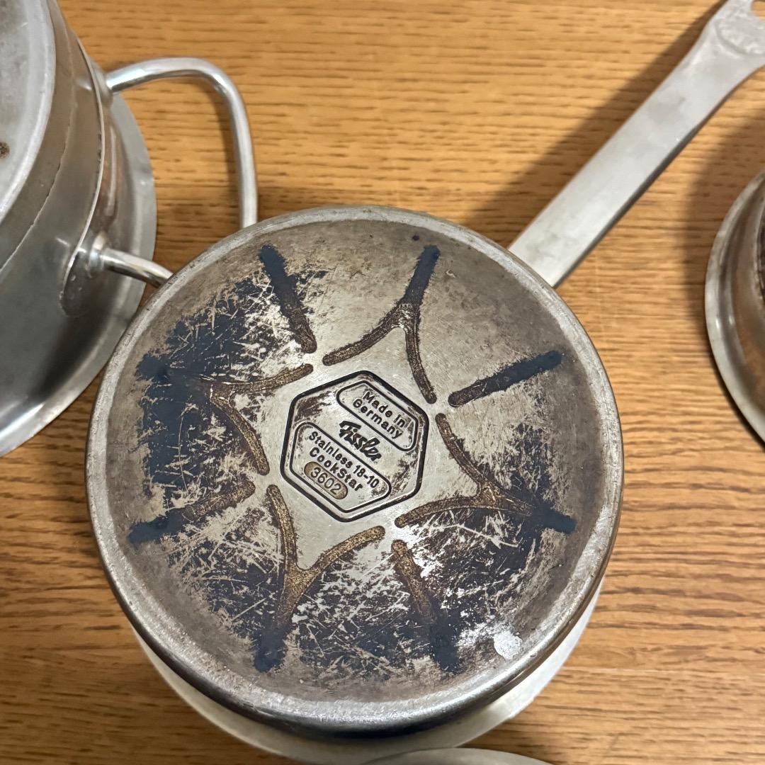 ア*ヤ様 24時間以内に発送✨ Fissler フィスラー 両手　片手鍋 IH