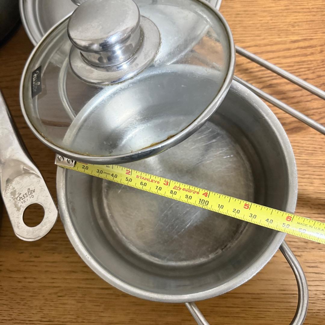 ア*ヤ様 24時間以内に発送✨ Fissler フィスラー 両手　片手鍋 IH