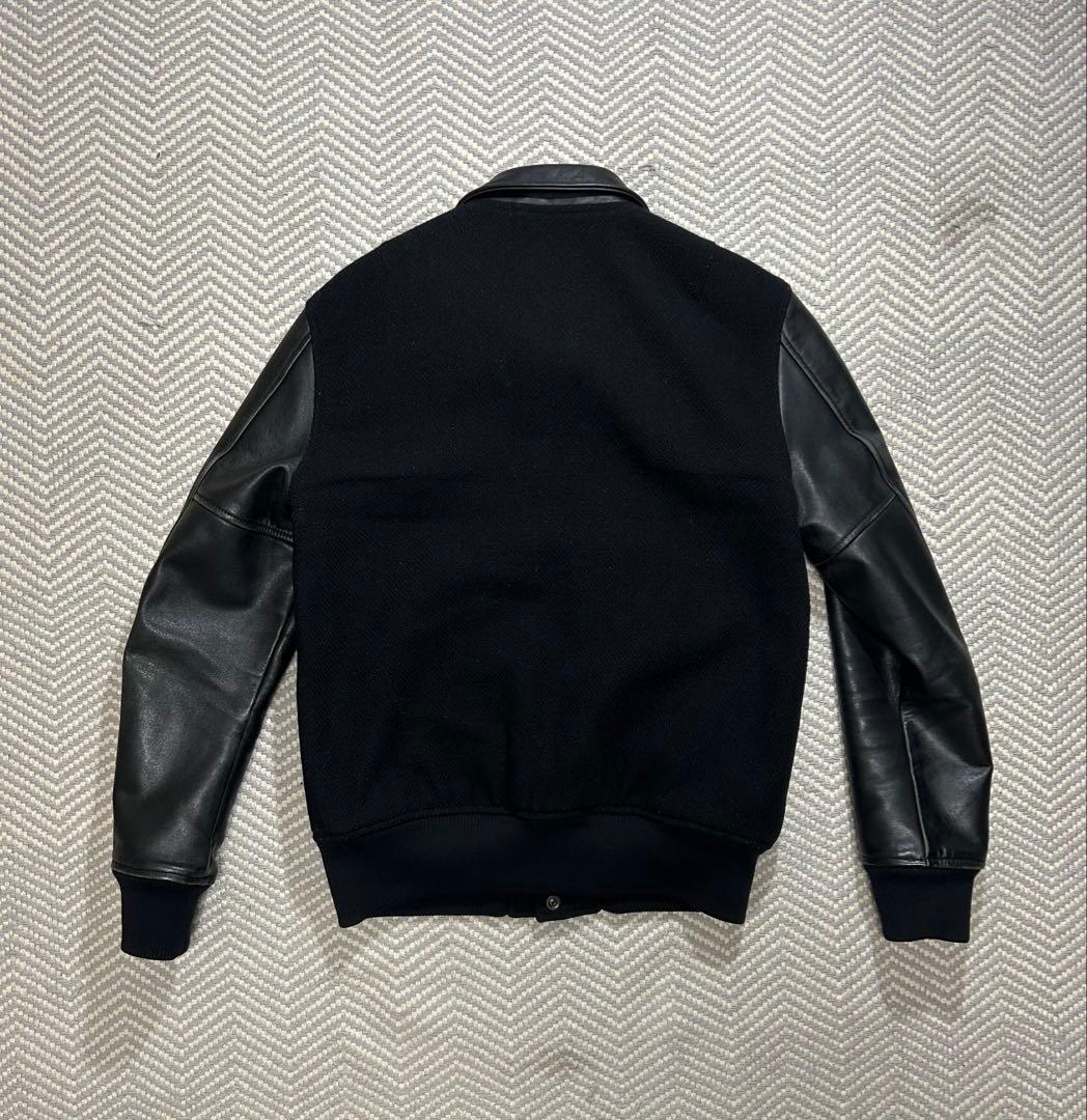 RUDE GALLERY カウレザー 切替 アワードジャケット ブラック L