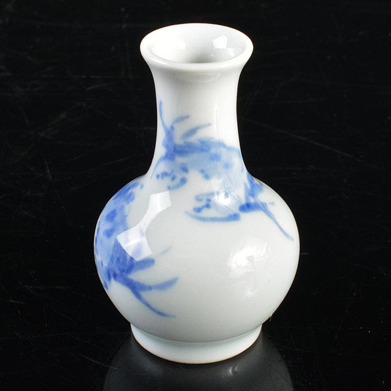 茶道具 三浦篤造 青華 坂田習軒画 蟹文 箸瓶 共布共箱 V R5568 - メルカリ