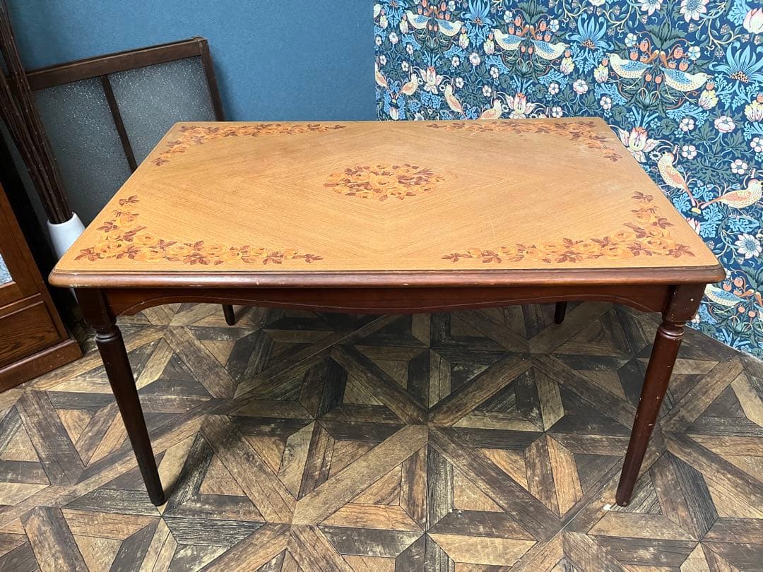 hoco＊ダイニングテーブル アンティーク 昭和レトロ 当時物 インテリア