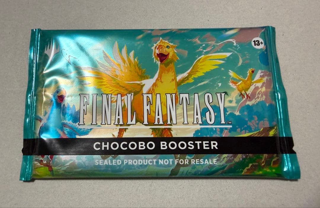 チョコボ・ブースター 英語 1パック 新品未開封 チョコボバンドル mtg