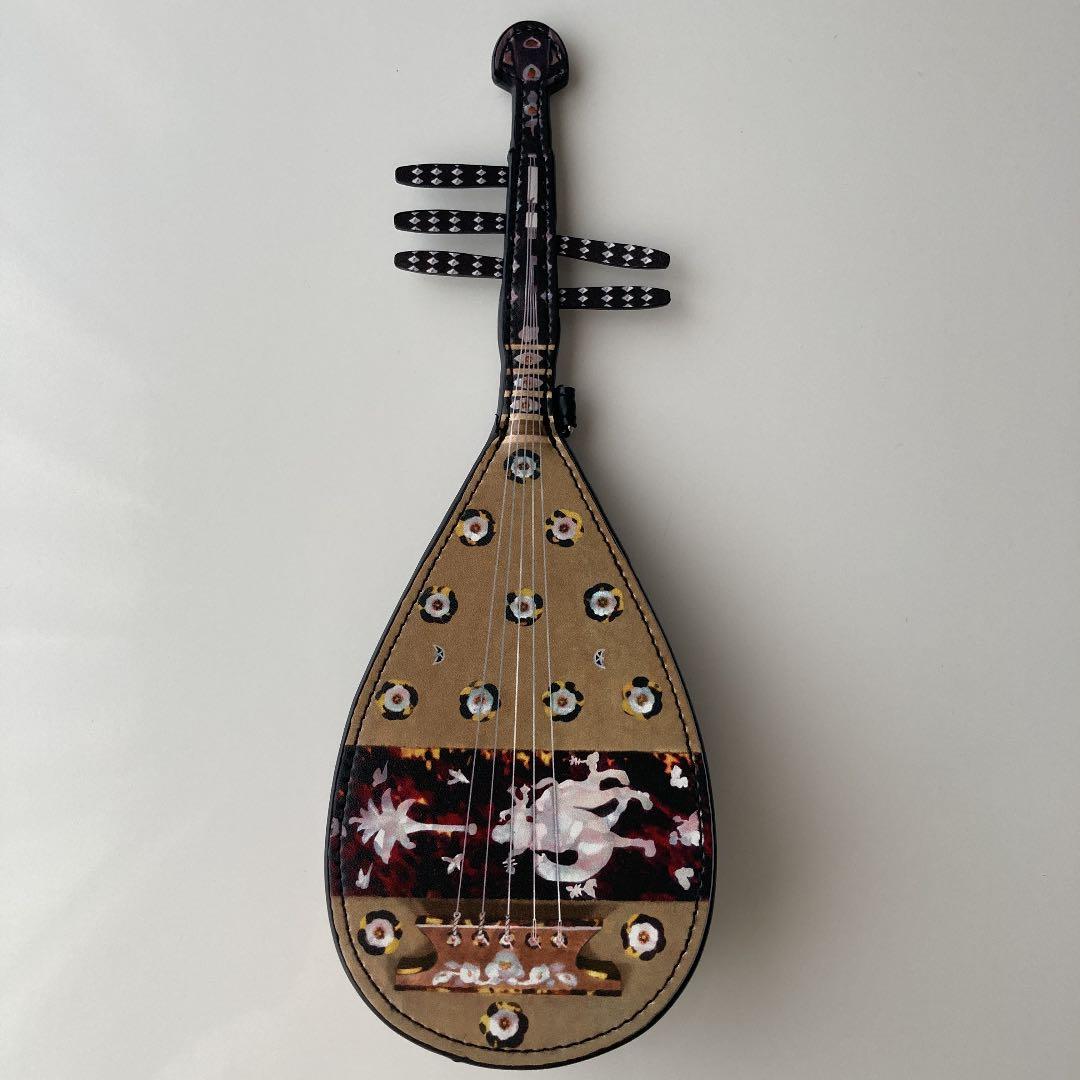 フェリシモ 正倉院 模造 螺鈿紫檀五絃琵琶ポーチ - メルカリ