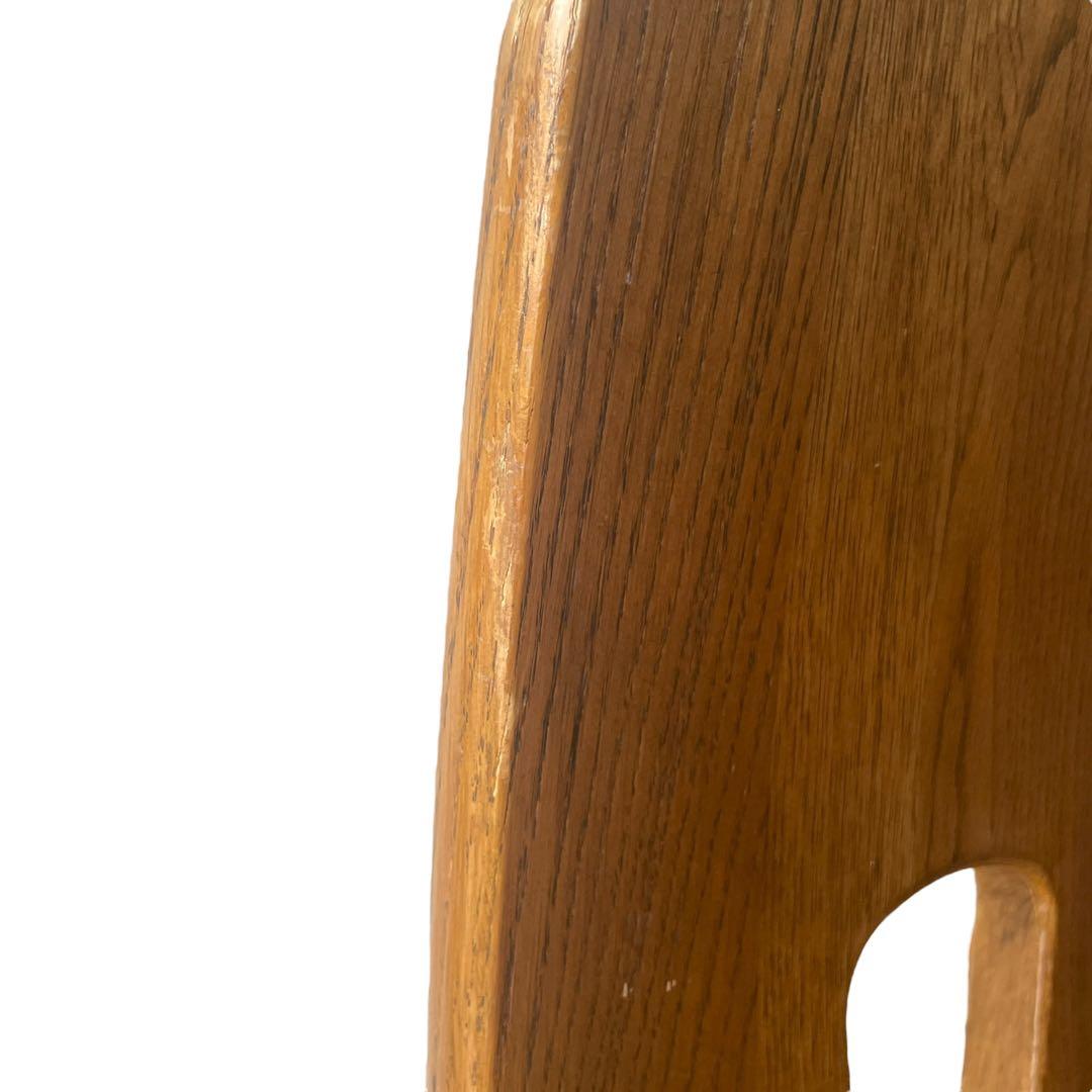 (3/4) 浜本工芸 楢材 ナラ材 オーク材 ダイニングチェア