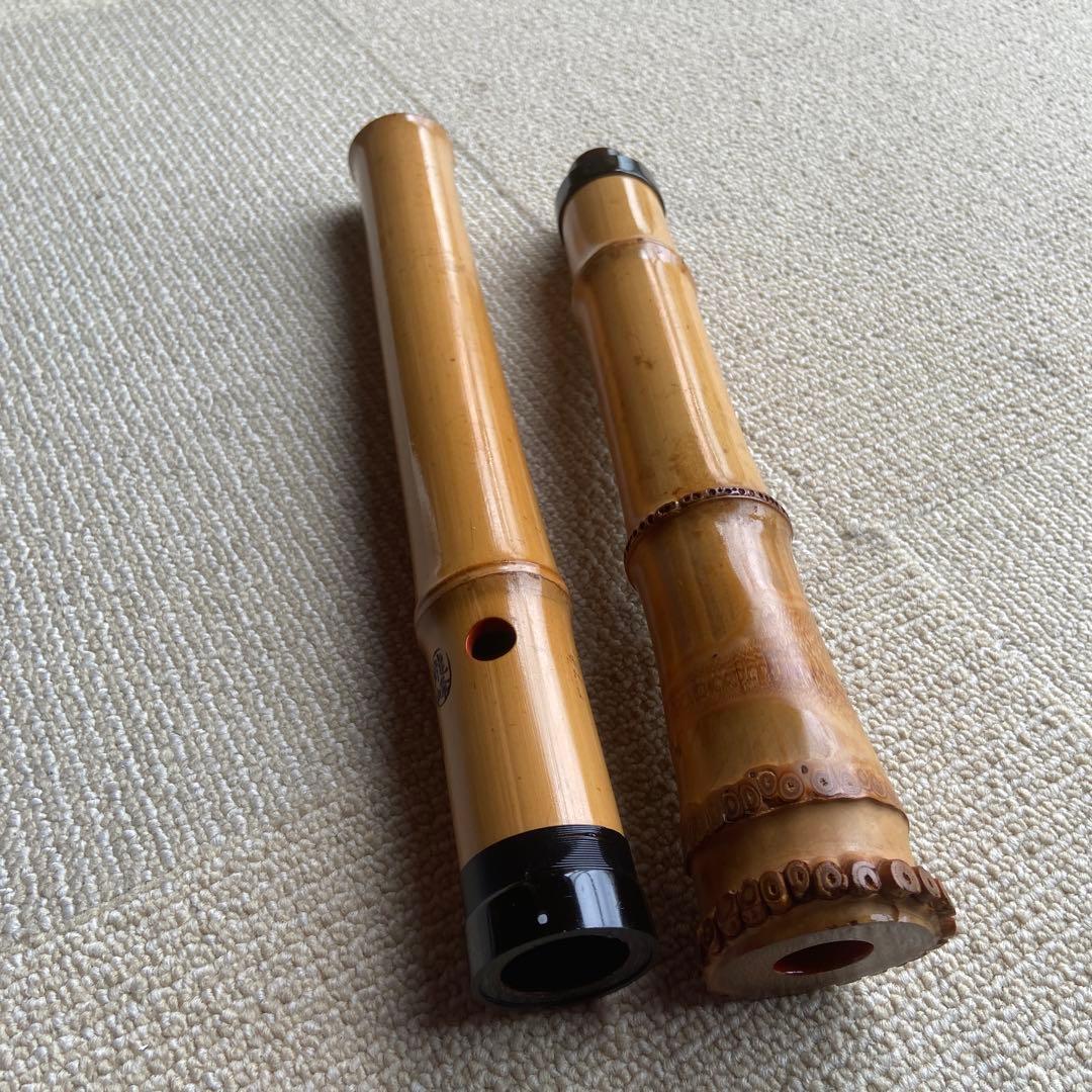 213 尺八本体 一尺八寸管竹製 5穴