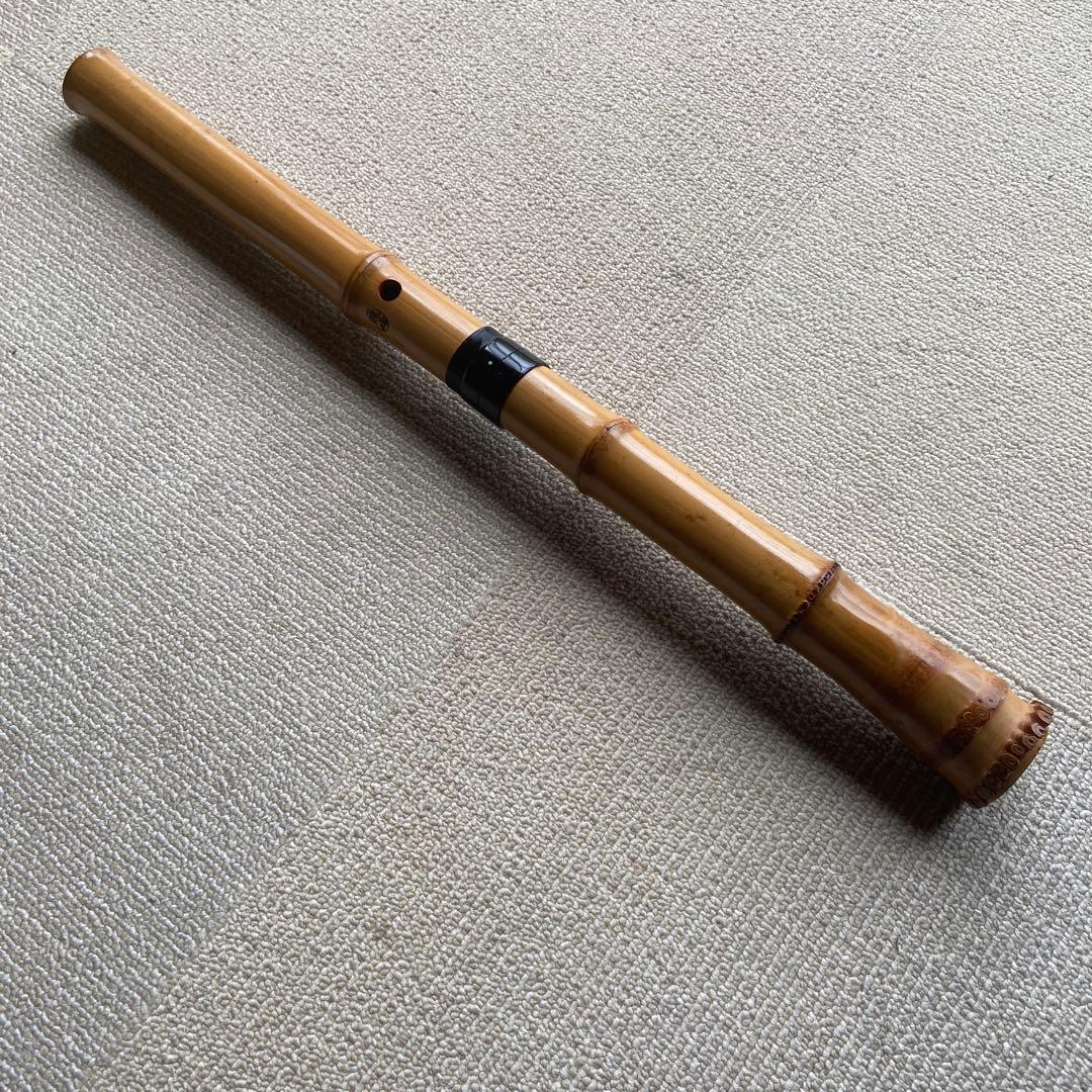 213 尺八本体 一尺八寸管竹製 5穴