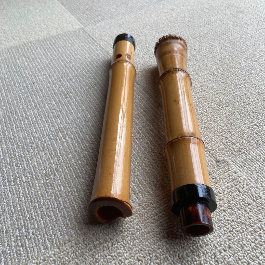 213 尺八本体 一尺八寸管竹製 5穴