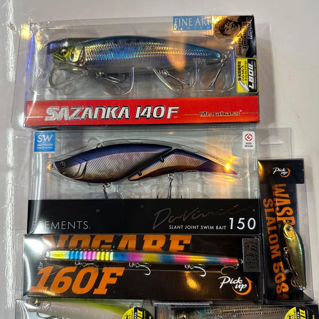 フィッシングルアーセット8点