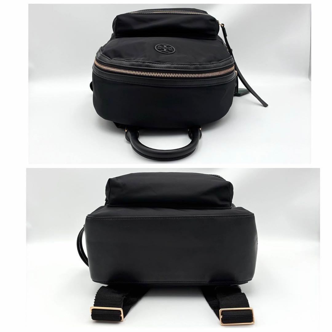 トリーバーチ ペリー リュック ブラック グリーン ナイロン 軽量 レディース