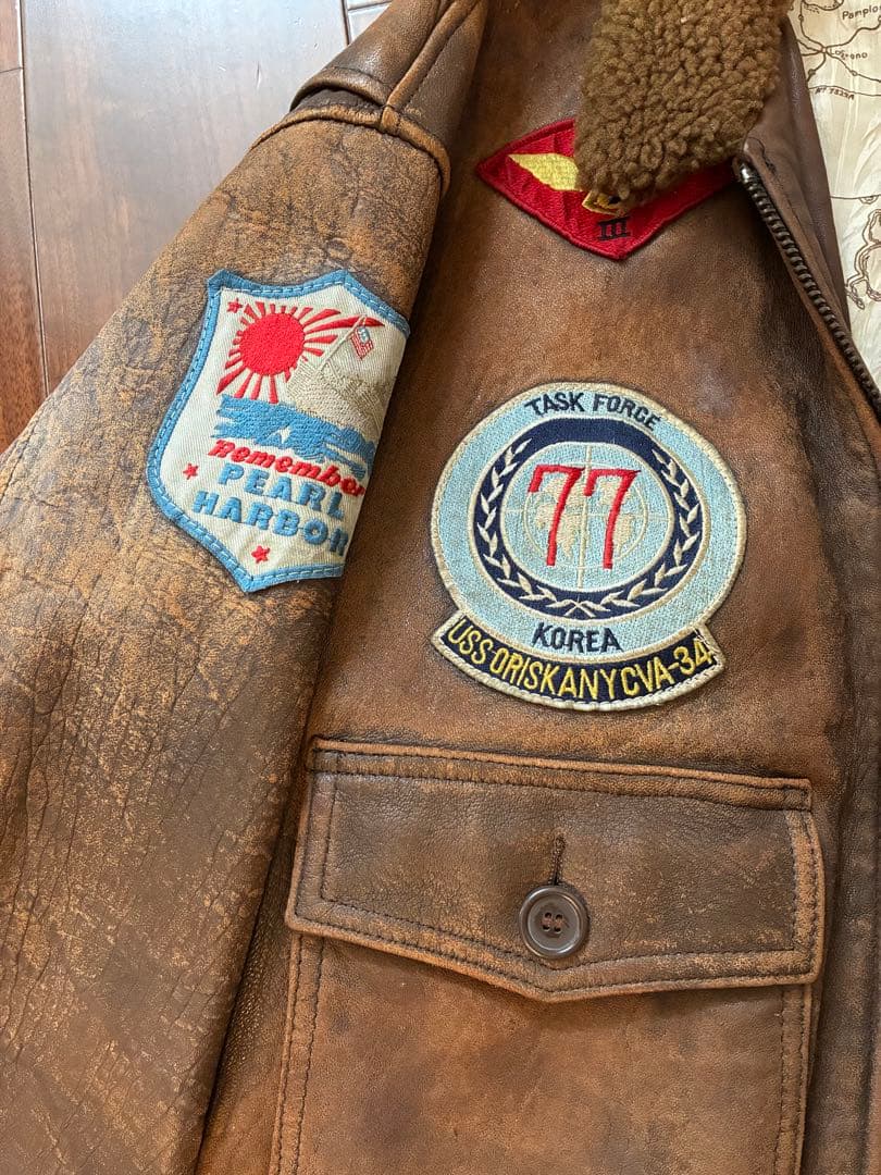 AVIREX G-1 フライトジャケット 本革