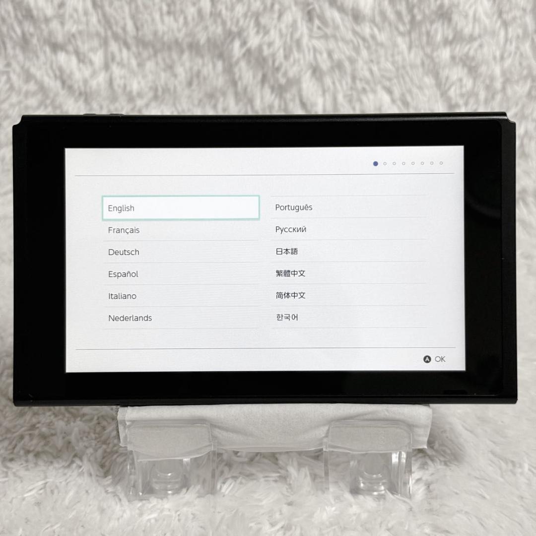 美品 Nintendo Switch スイッチ 純正 本体 2017年 未対策機