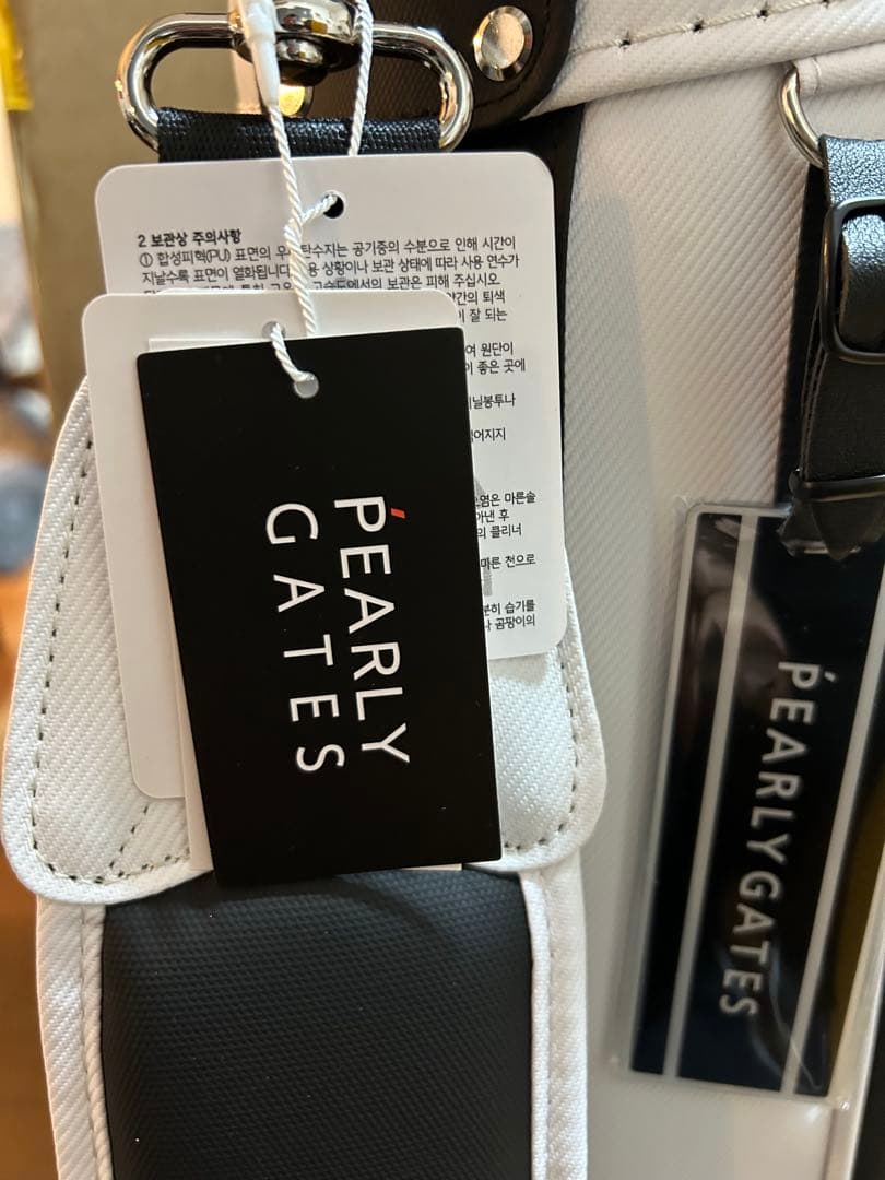 PEARLY GATES パーリーゲイツ　自立式キャディバック　未使用　タグ付