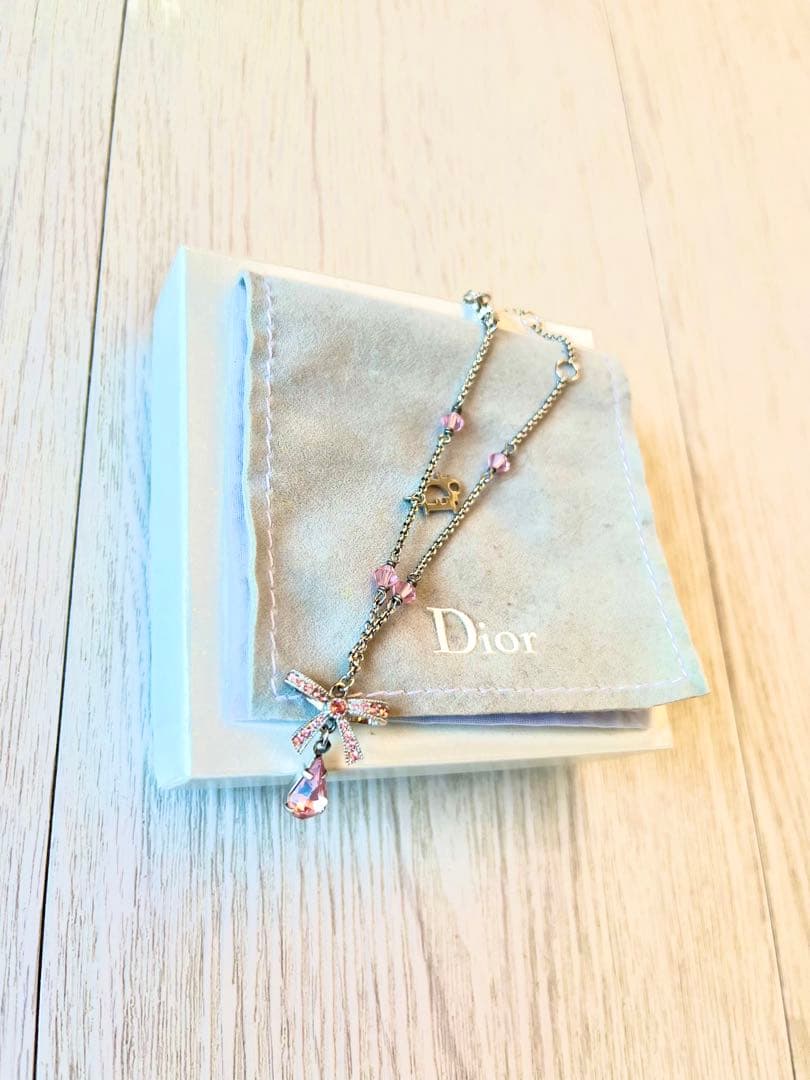 Dior リボンモチーフ ブレスレット 美品 希少 期間限定16日まで値下げ中！