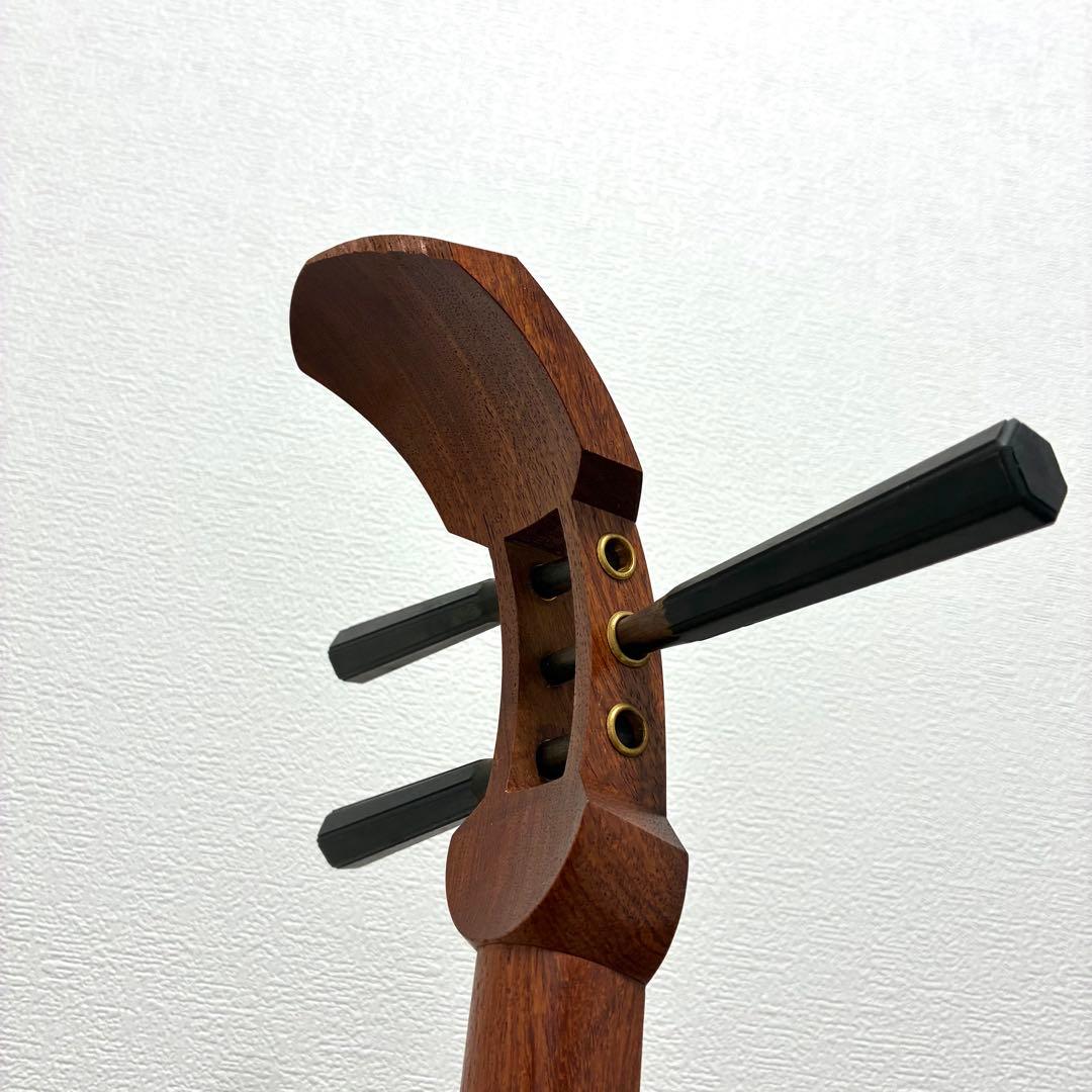 中棹】三味線 本体一式 ハードケース付 現状品 - メルカリ