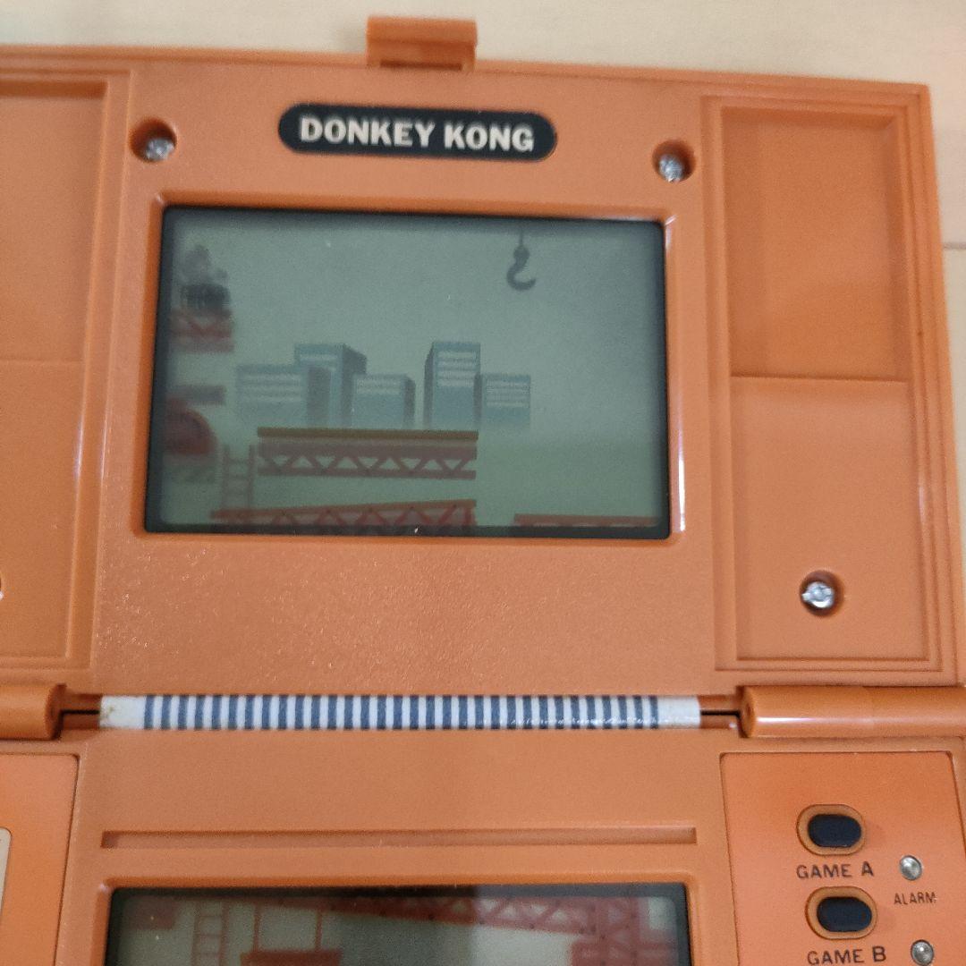 ゲームアンドウォッチドンキーコング任天堂ニンテンドーNintendo　メンテ済み