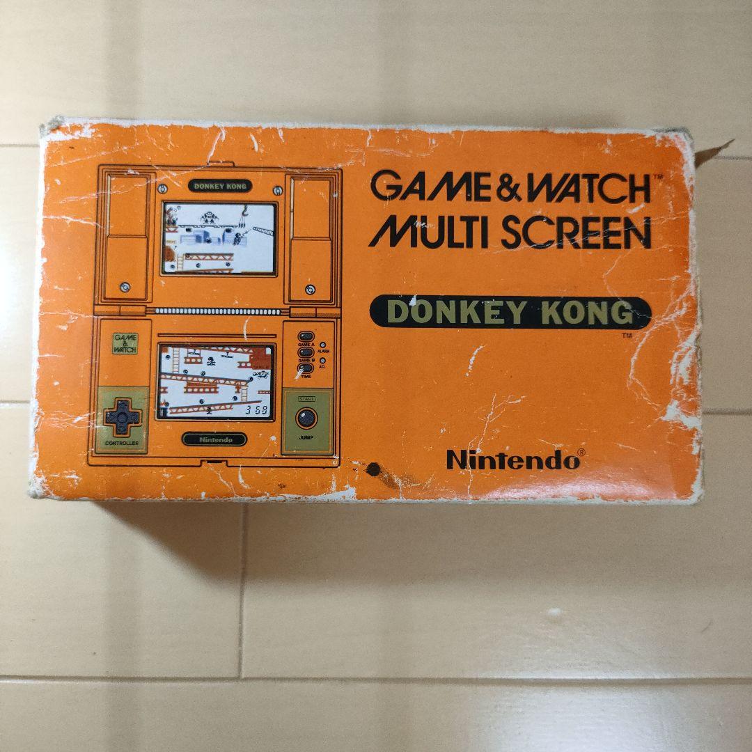 ゲームアンドウォッチドンキーコング任天堂ニンテンドーNintendo　メンテ済み