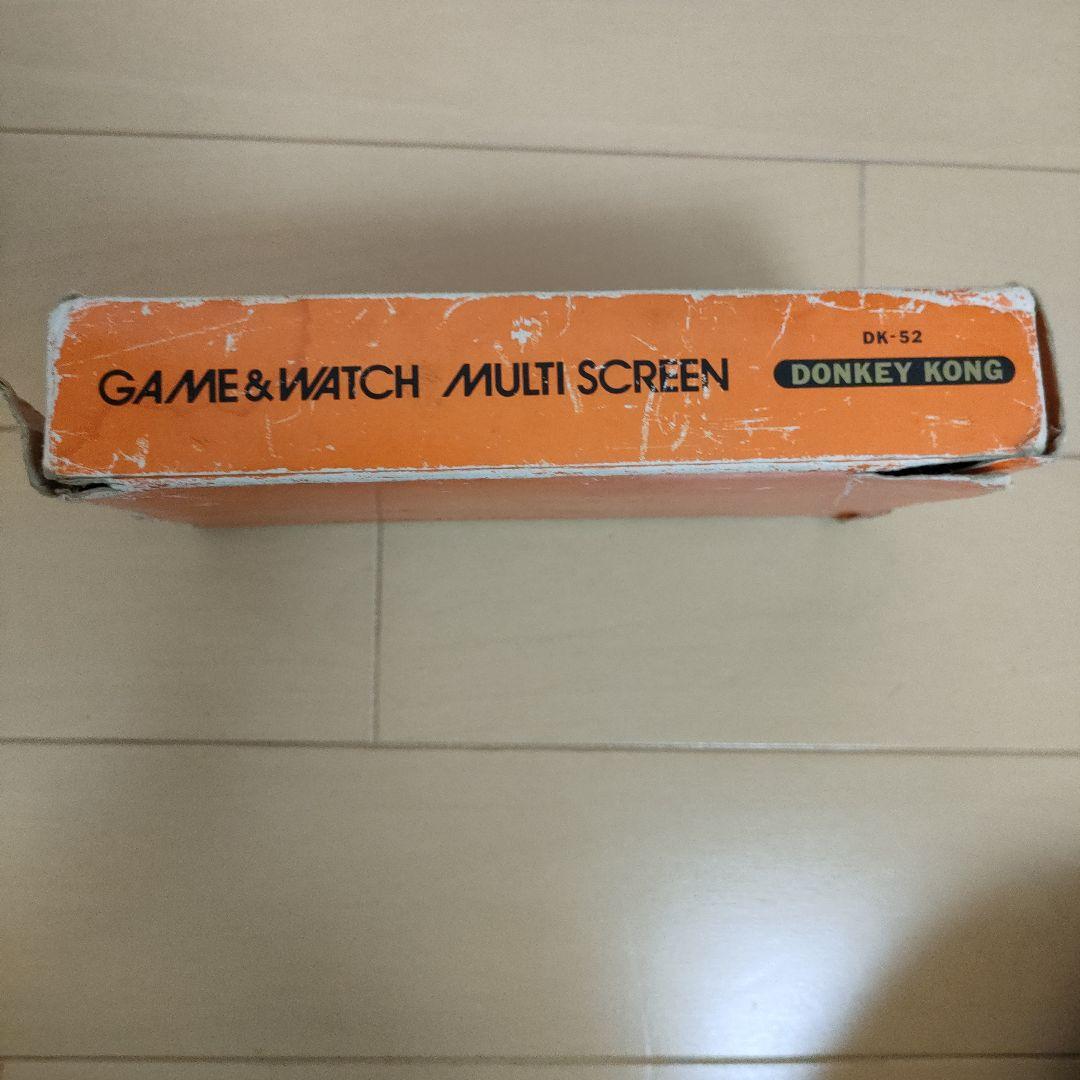 ゲームアンドウォッチドンキーコング任天堂ニンテンドーNintendo　メンテ済み