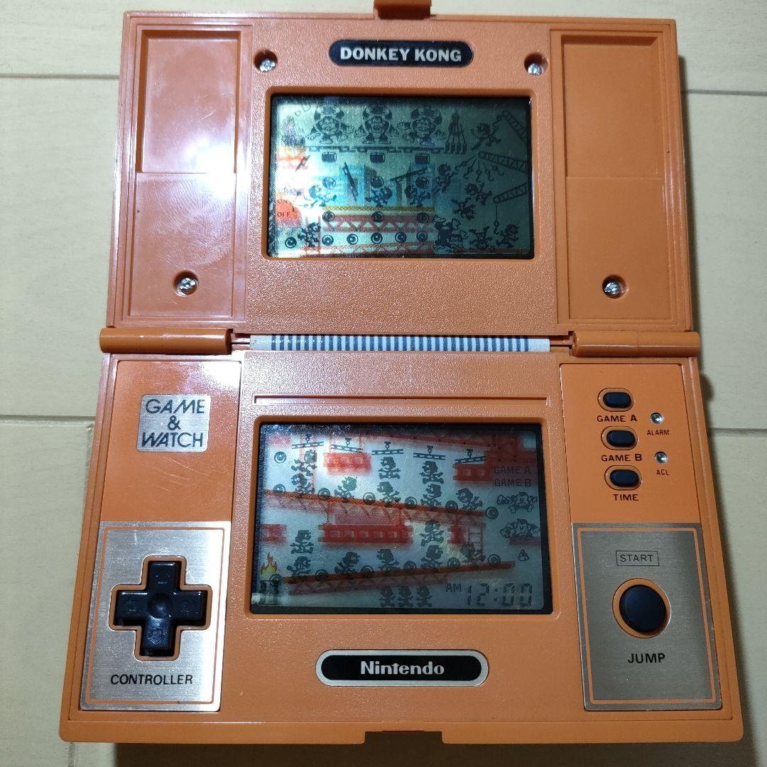 ゲームアンドウォッチドンキーコング任天堂ニンテンドーNintendo　メンテ済み