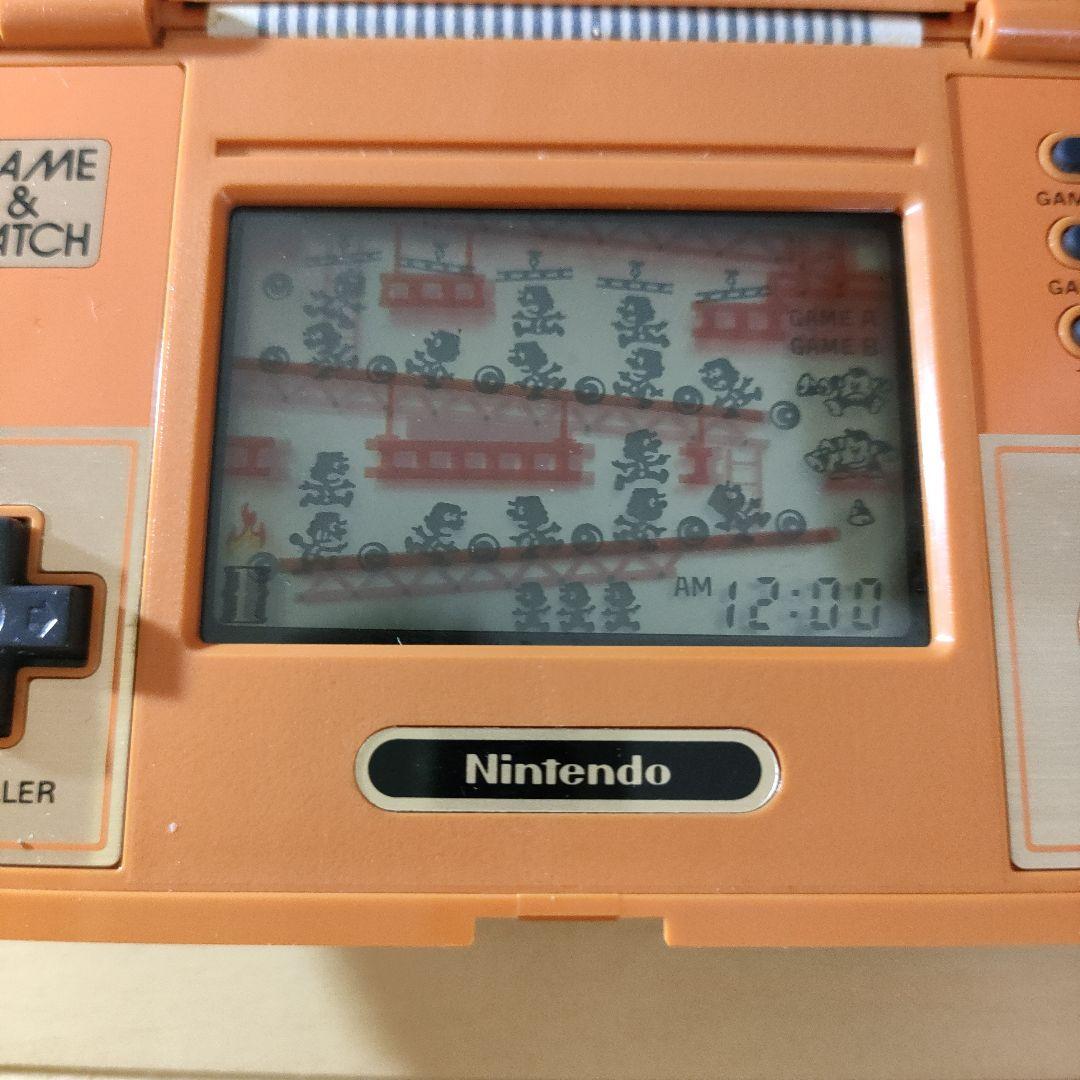 ゲームアンドウォッチドンキーコング任天堂ニンテンドーNintendo　メンテ済み