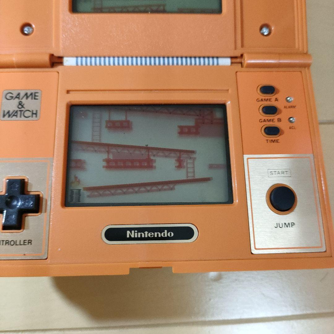 ゲームアンドウォッチドンキーコング任天堂ニンテンドーNintendo　メンテ済み
