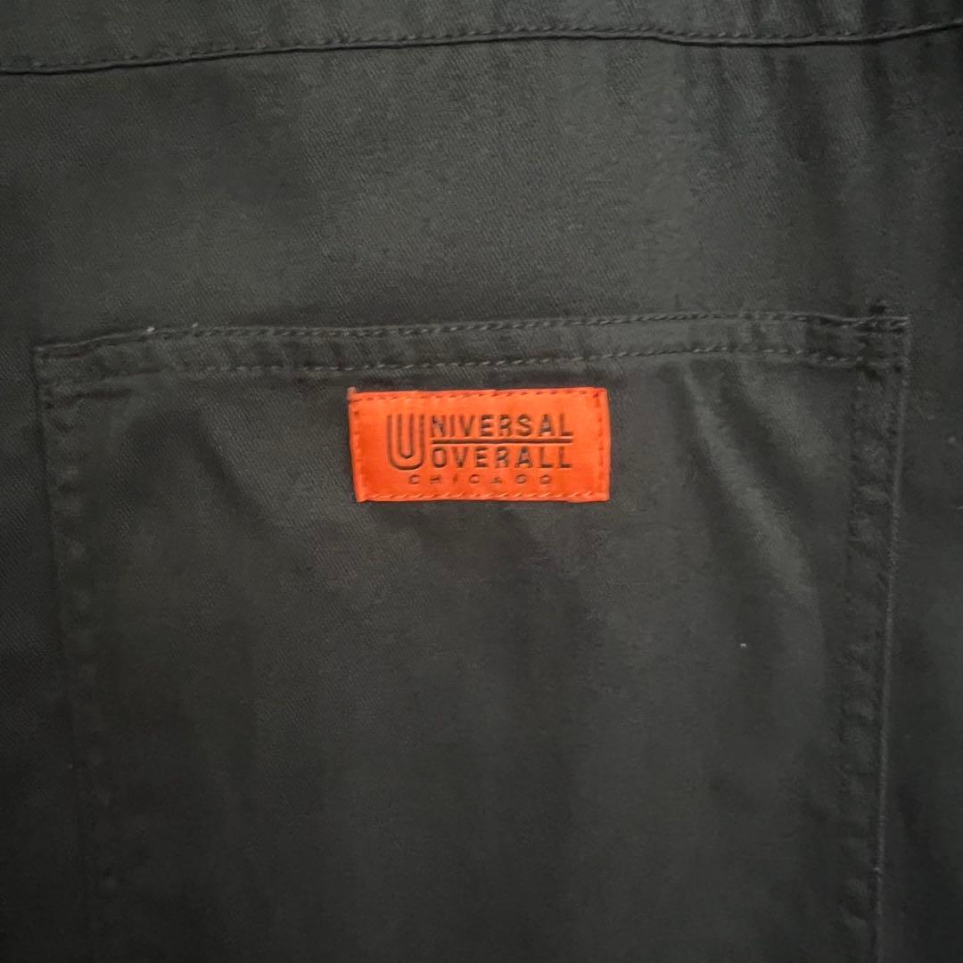 SHIPS別注 UNIVERSAL OVERALL ジャンプスーツ 黒 ブラック