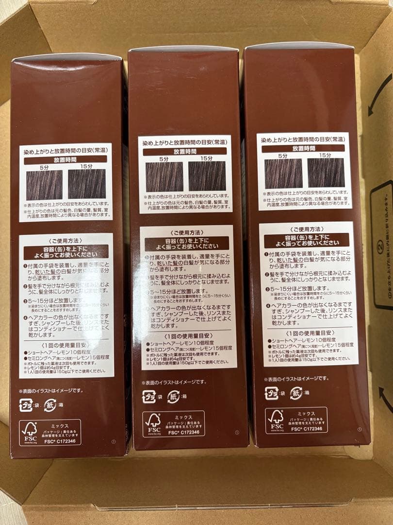 ヘアボーテ エクラ エアカラーフォーム 150g【3本セット】