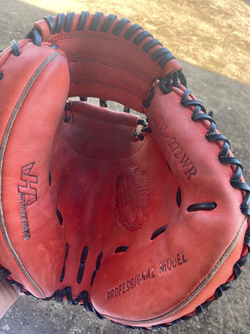 ハタケヤマTH-272WR 軟式キャッチャーミット クロス巻き 即戦力 野球