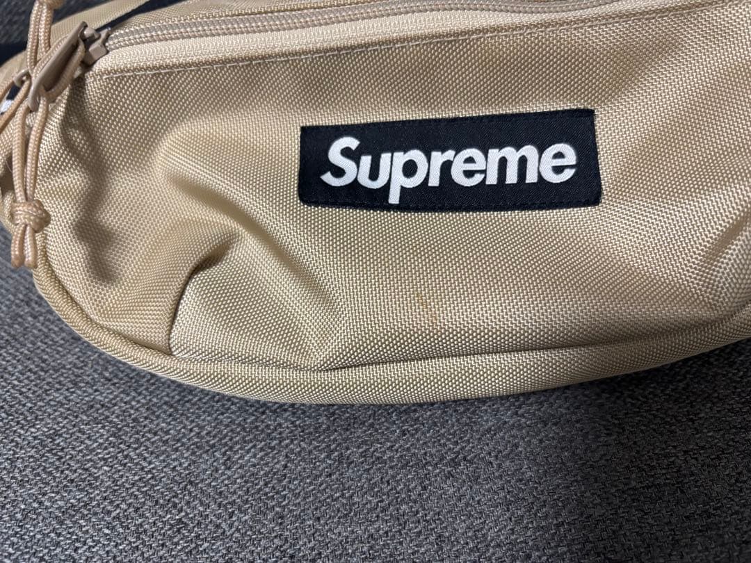 Supreme ボディバッグ 18ss ベージュ