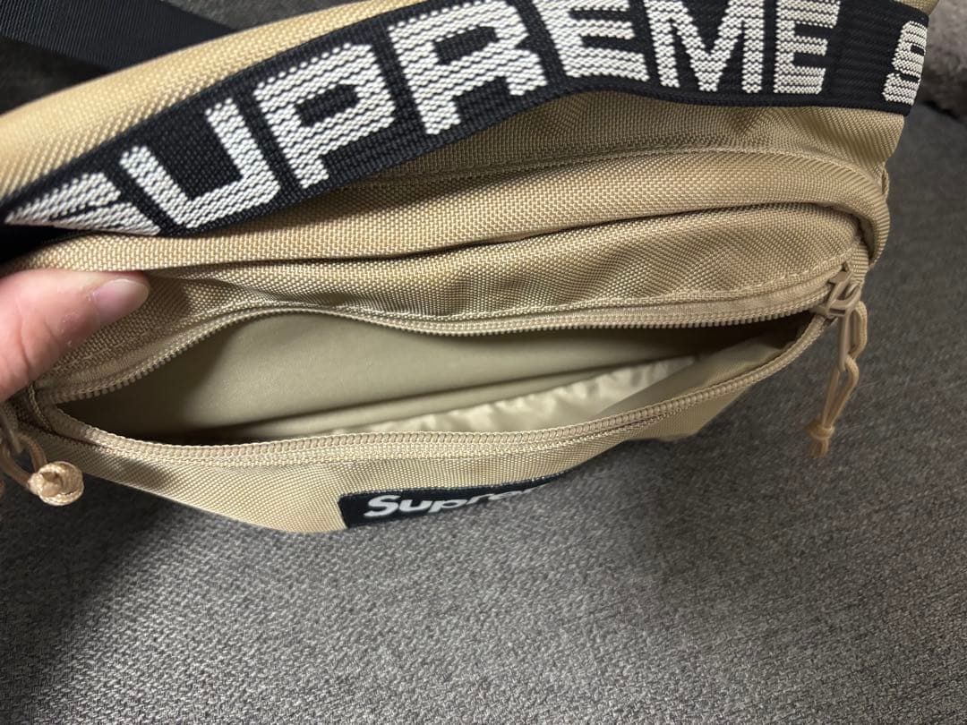 Supreme ボディバッグ 18ss ベージュ