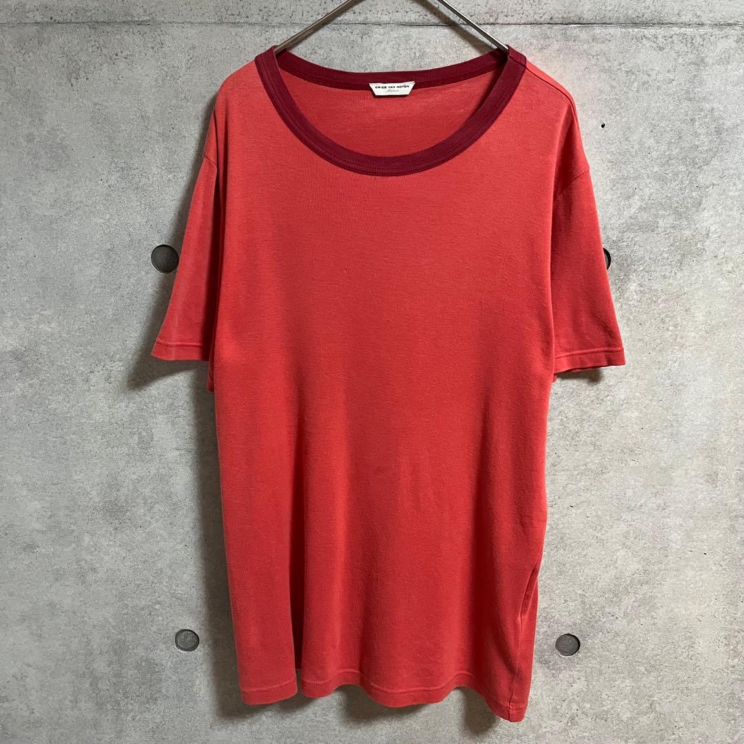 ライカ期】DRIES VAN NOTEN リンガーTシャツ 赤 - メルカリ