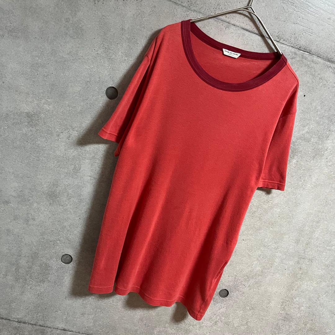 ライカ期】DRIES VAN NOTEN リンガーTシャツ 赤 - メルカリ