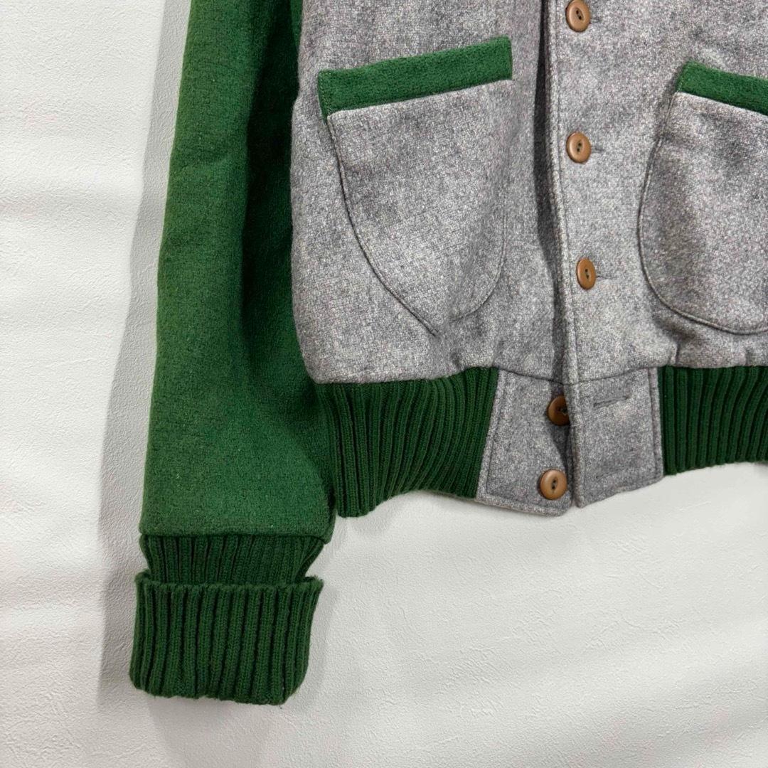 HOUSTON SPORTSWEAR プレモントレカデッツ 刺繍 スタジャン L