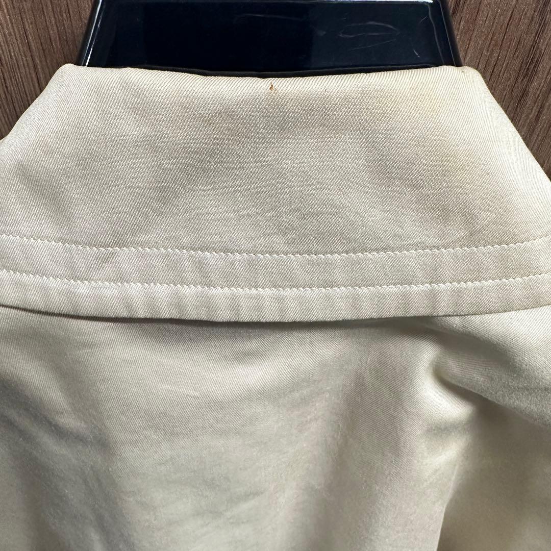 YSLトレンチコート 金ボタン ベージュ M ユニセックス ビンテージ