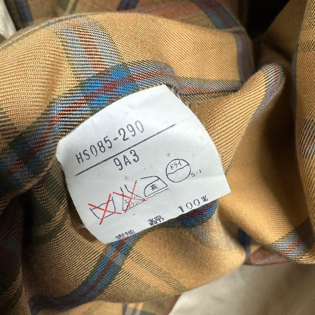 YSLトレンチコート 金ボタン ベージュ M ユニセックス ビンテージ