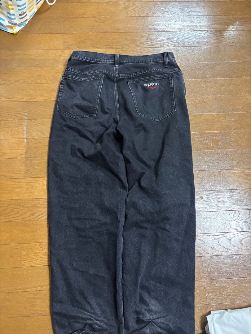 Supreme Baggy Jean (25FW) \"Black\" 30インチ