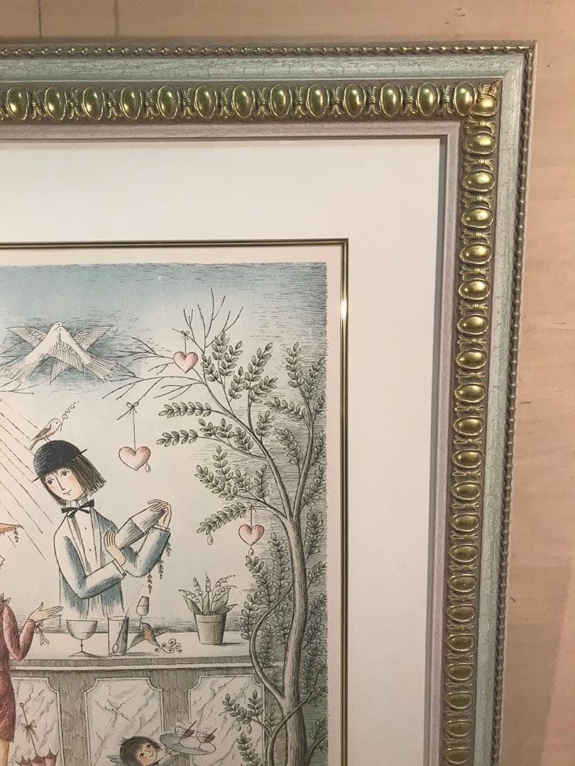 ペイネ 「愛のカクテル」 リトグラフ 直筆サイン・エディション有り