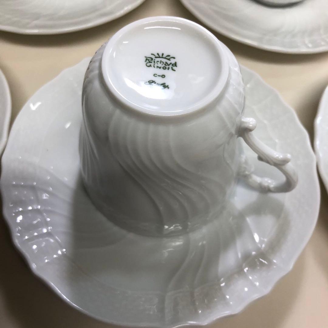 リチャードジノリ ベッキオホワイト5客セット