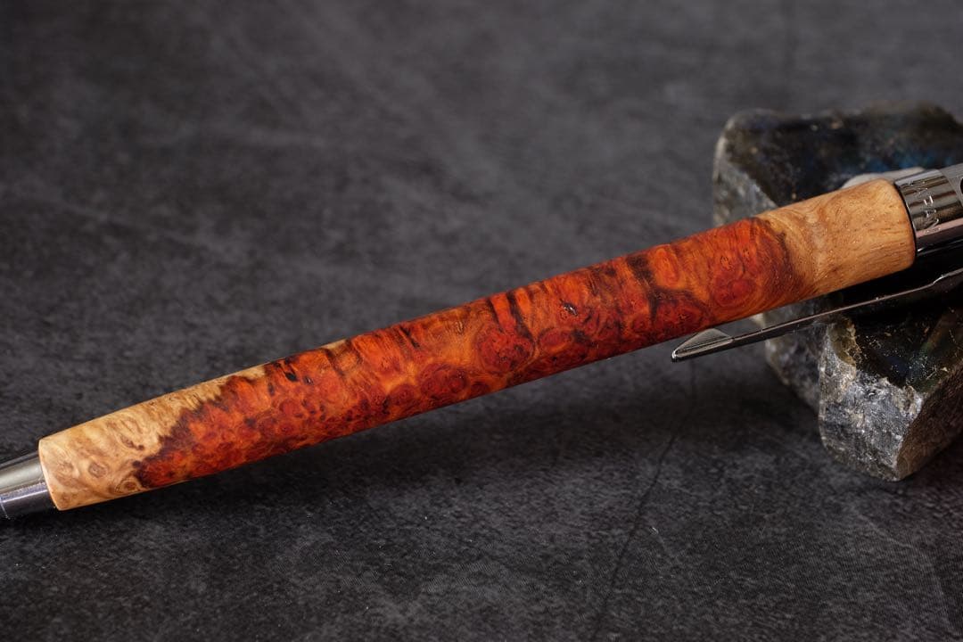 PG5木軸カスタム0187 高村杢工房 製図用シャープペンシル 極上 花梨瘤