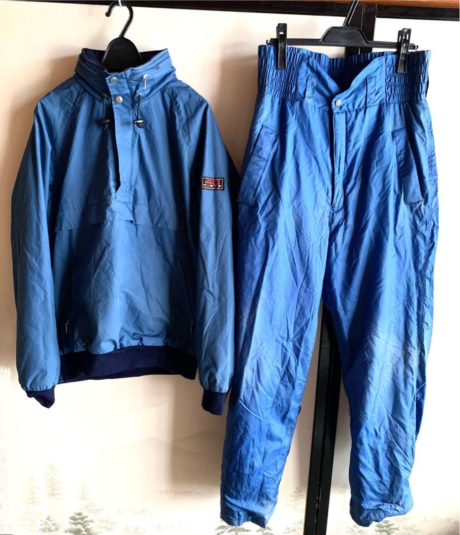 ◆スキー・スノボ 5点セット まとめ売り ウェア ジャンプスーツ ナイロン