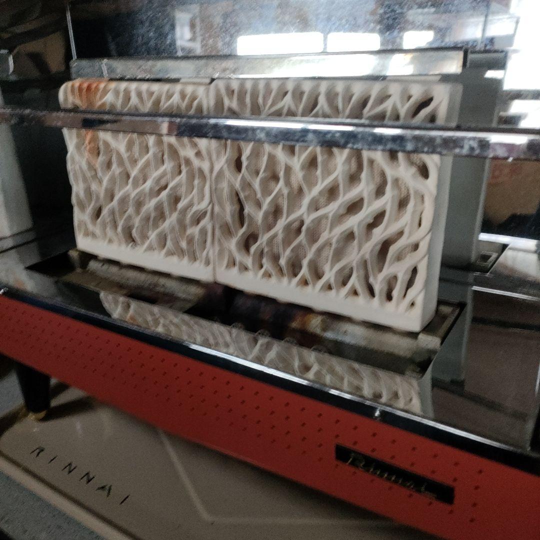 希少 リンナイ ユンカー石油ガスストーブ RK-60P箱付 昭和レトロ 当時物