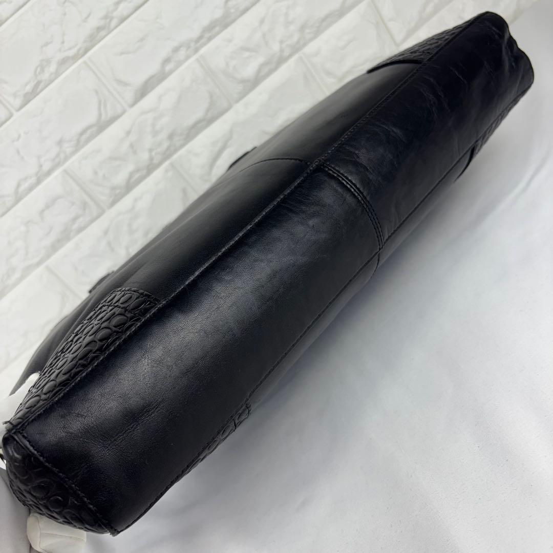 COACH コーチ F70454 レザー 2wayビジネスバッグ ブラック