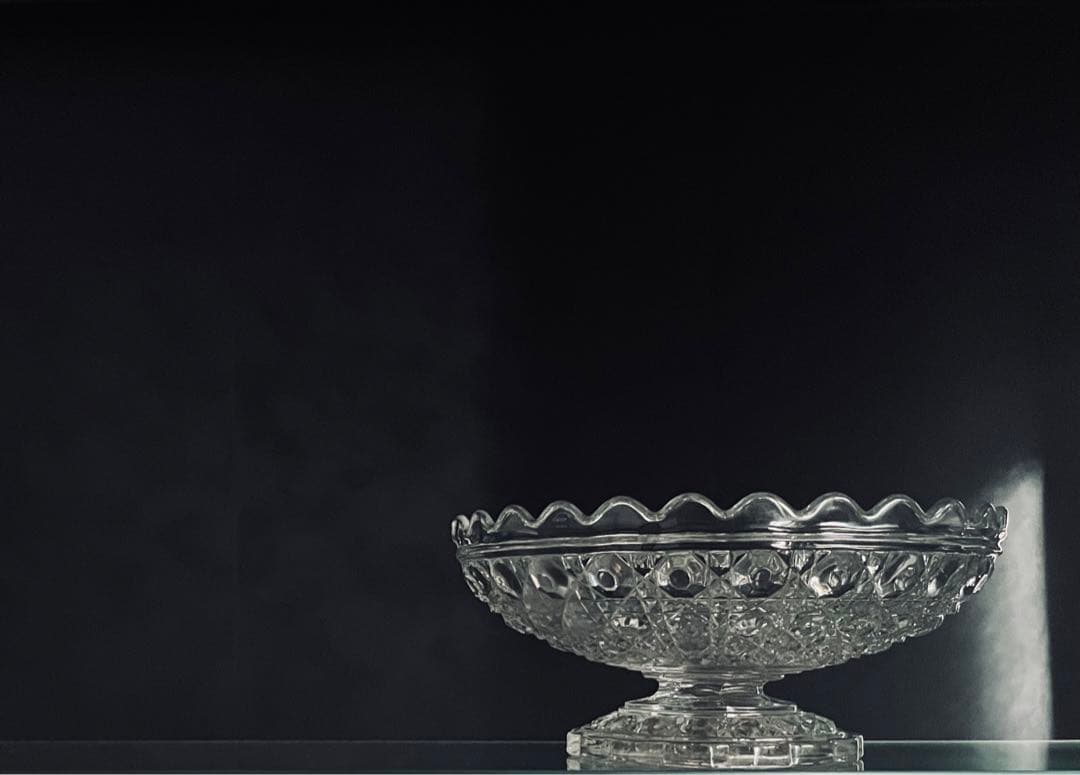 Baccarat バカラ/※大型 ディアマン・ピエーリー フルーツコンポート