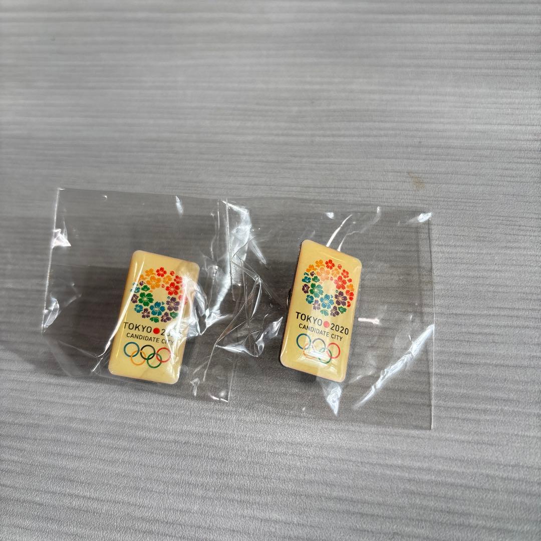 TOKYO 2020 CANDIDATE ピンバッジ 2個セット - メルカリ