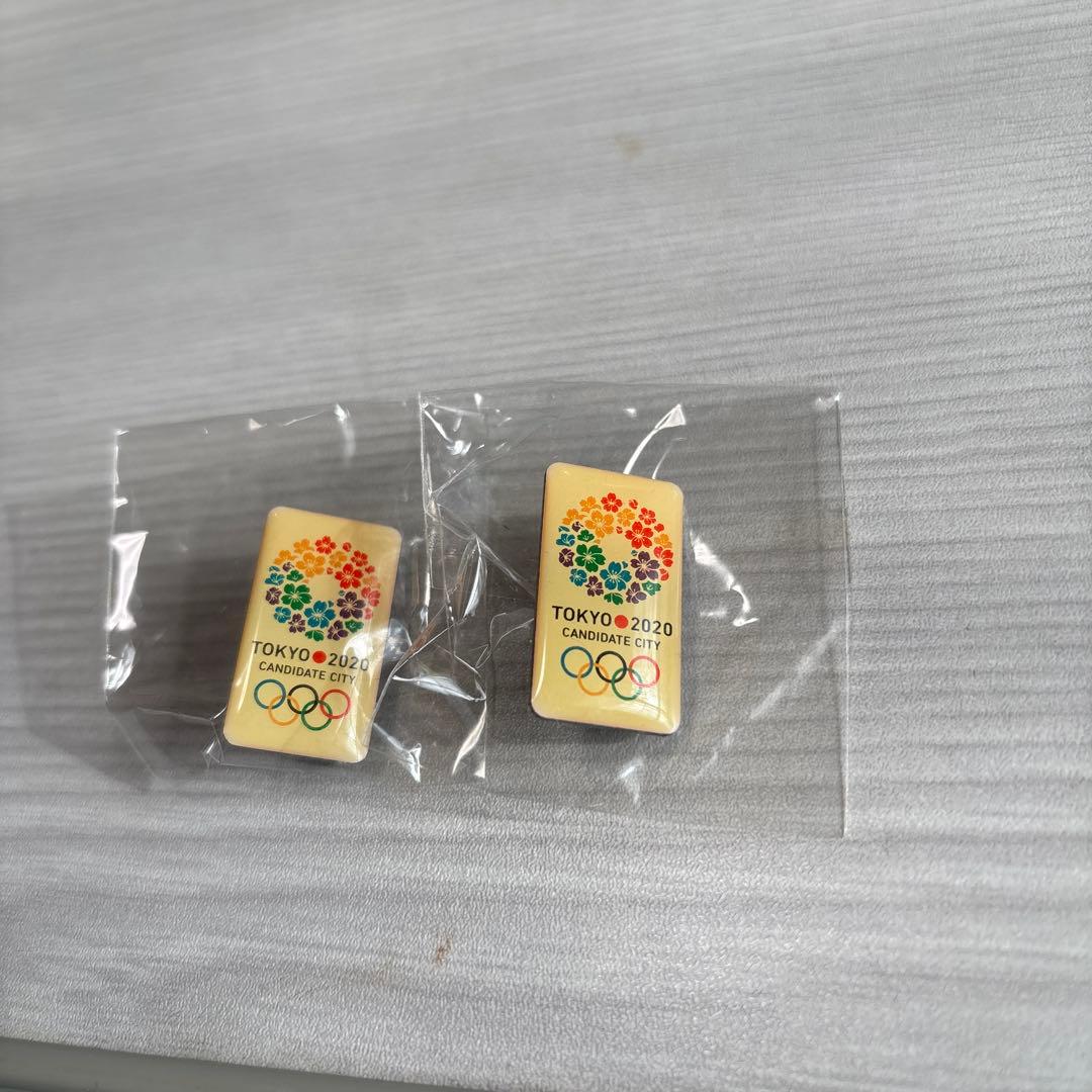 TOKYO 2020 CANDIDATE ピンバッジ 2個セット - メルカリ