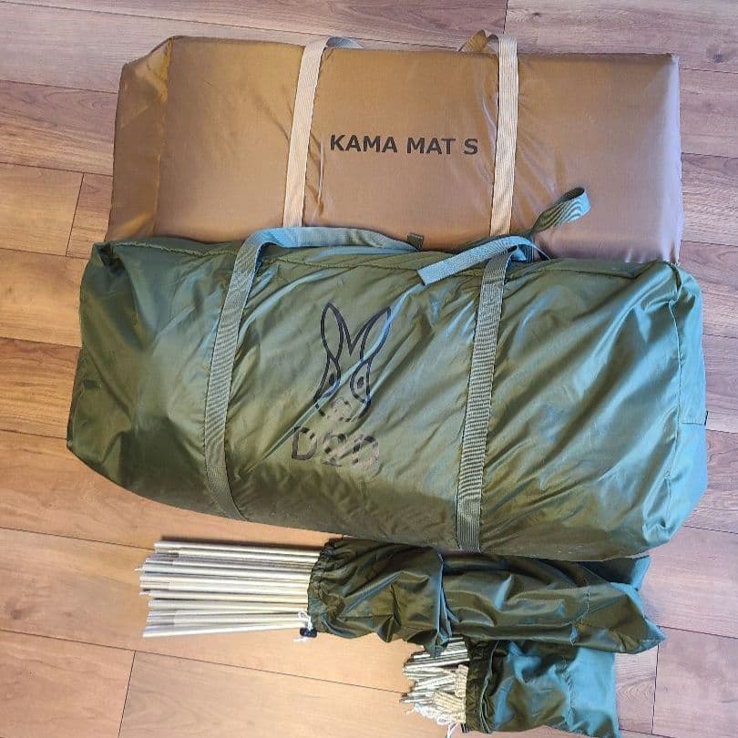 DODカマボコテント3S マットシート セット 1回のみ使用