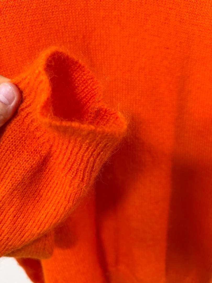 オーラリー　モヘアニット　オレンジ　サイズ4