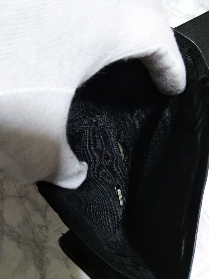 【美品】シャネル キャビア ココマーク 三つ折り財布